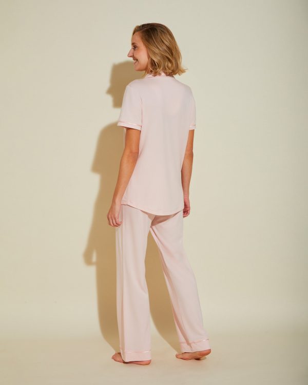 Conjunto De Pijama Con Camisa De Manga Corta Y Pantalones Sale - Image 2