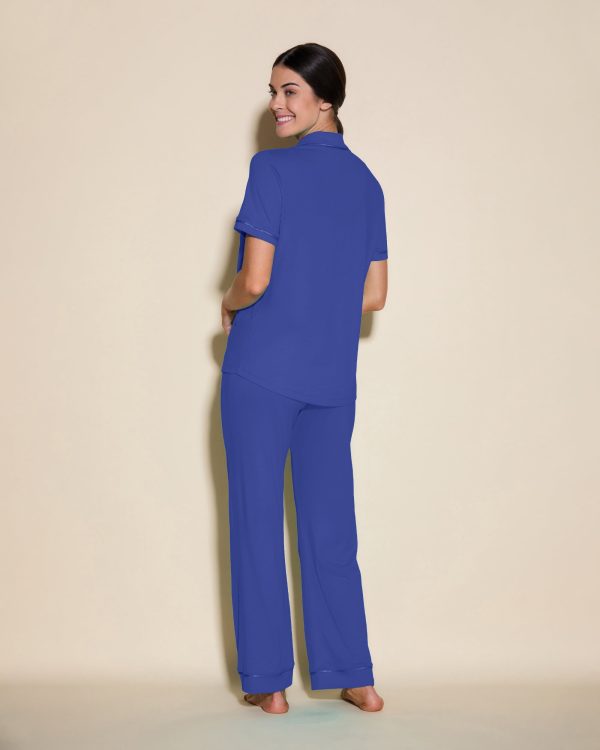 Short Sleeve Top & Pant Pajama Set on Sale - Image 2
