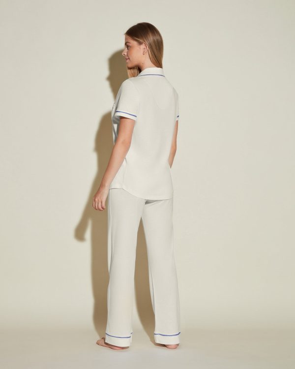 Ensemble Pyjama Haut  À Manches Courtes Et Pantalon Hot on Sale - Image 2