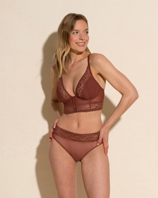 Reggiseno Con Ferretto Con Chiusura Sul Davanti Online - Image 3
