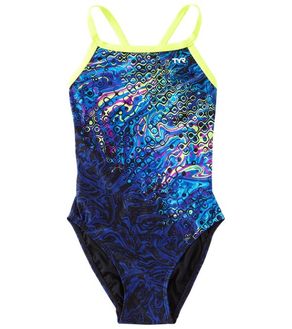 TYR Girls  Chroma  Diamondfit One Piece Swimsuit Online Sale