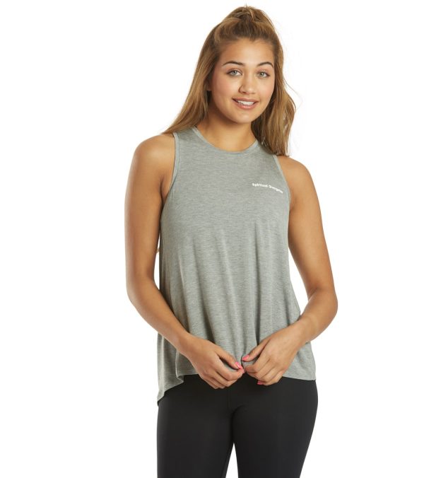 Spiritual Gangster Dream Tie Back Tank on Sale