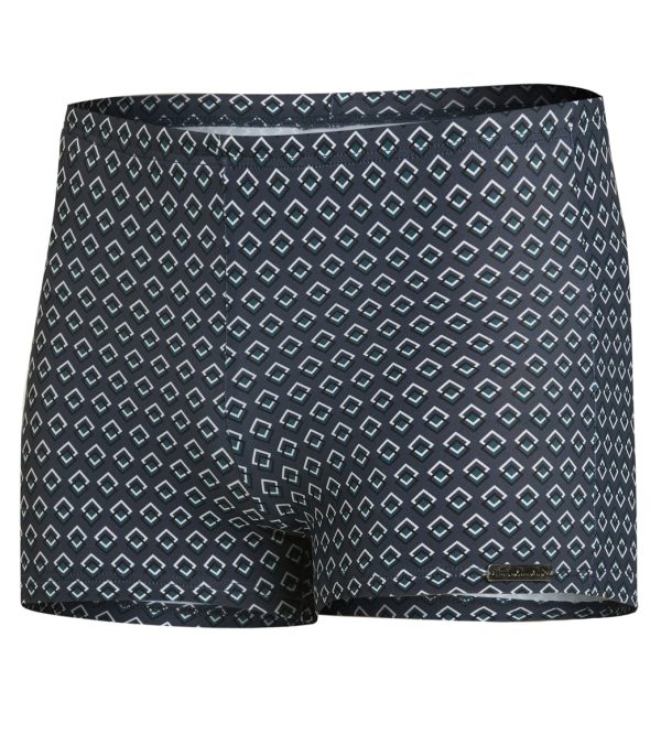 Wavebreaker Men s Badehose Stripe Square Leg Swim Short For Discount