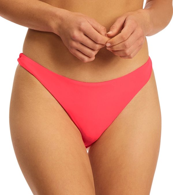 Billabong Women s Sol Searcher Tanga Bikini Bottom on Sale - Image 4
