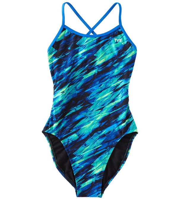 TYR Girls  Vitric Trinityfit One Piece Swimsuit Online
