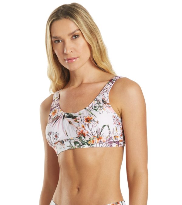 Quintsoul Women s Only the Flower Knows Cami Bikini Top Online Sale - Image 5