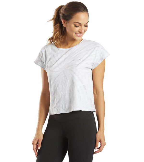 Good hYOUman Claire Thankful Cursive Short Sleeve Tee on Sale - Image 5