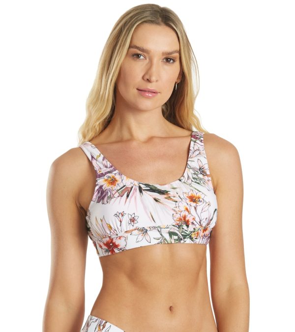 Quintsoul Women s Only the Flower Knows Cami Bikini Top Online Sale - Image 2