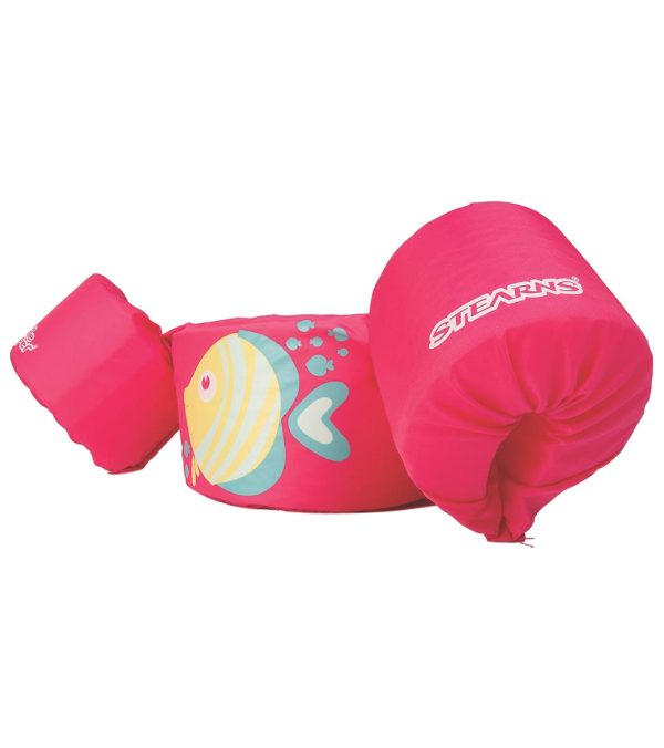 Stearns Child Nylon Pink Fish USCG Life Jacket Fashion - Image 3