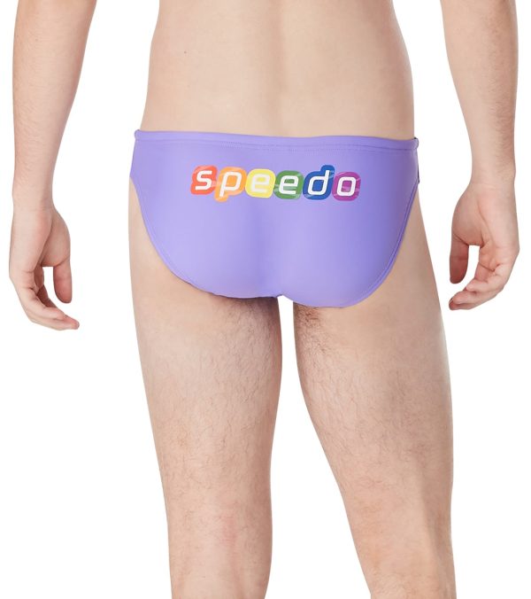 Speedo Pride Men s Solar One Brief Swimsuit For Cheap - Image 3