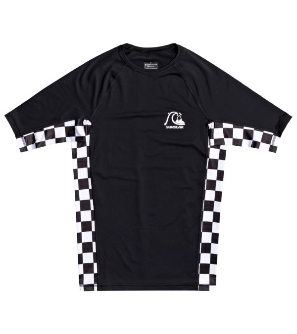 Quiksilver Men s Check This Short Sleeve Rashguard Cheap - Image 3