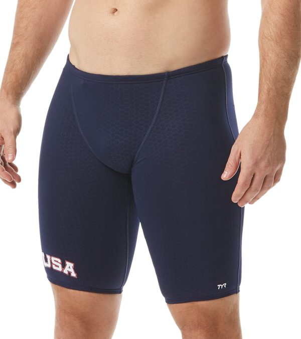 TYR Men s Hexa USA Jammer Swimsuit For Cheap