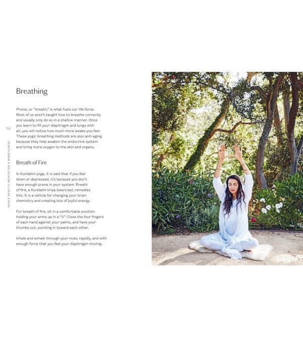 Workman Publishing Whole Beauty: Meditation & Mindfulness: Rituals and Exercises for Everyday Self-Care For Cheap - Image 4