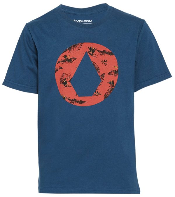 Volcom Boys  Luxate Short Sleeve Shirt (Little Kid) For Discount - Image 4