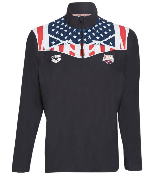 Arena Men s OG Half Zip Long Sleeve Shirt For Sale - Image 5