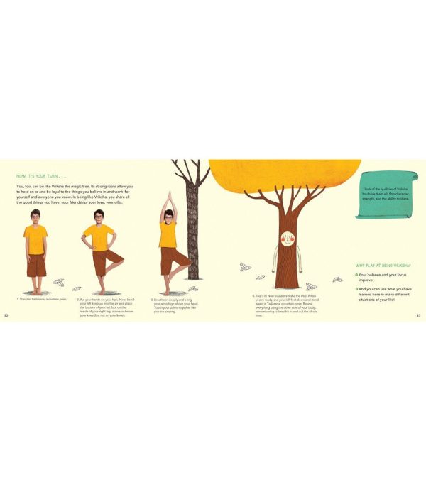 Workman Publishing Let s Play Yoga! How to Grow Calm Like a Mountain, Strong Like a Warrior, and Joyful Like the Sun Online Hot Sale - Image 5