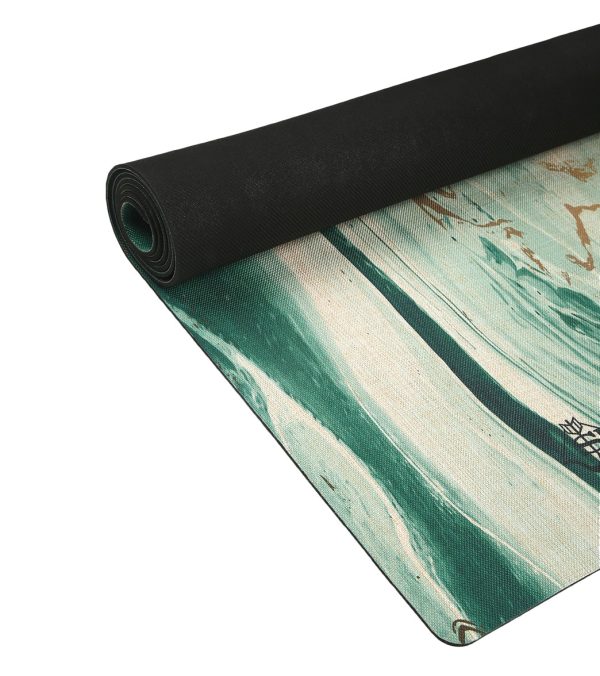 Shakti Warrior Anahata Hemp Yoga Mat 72  3mm For Sale - Image 4