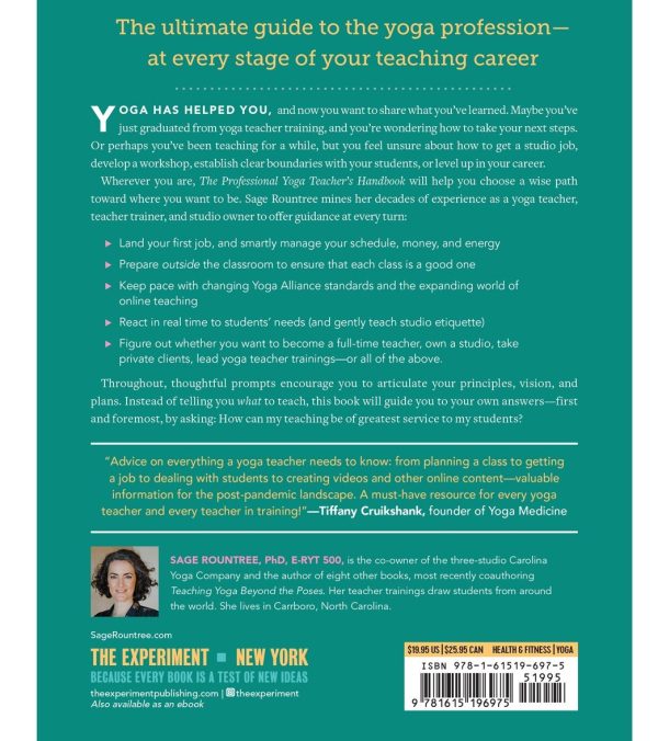 Workman Publishing The Professional Yoga Teacher s Handbook: The Ultimate Guide for Current and Aspiring Instructors—Set Your Intention, Develop Your Voice, and Build Your Career Online - Image 2