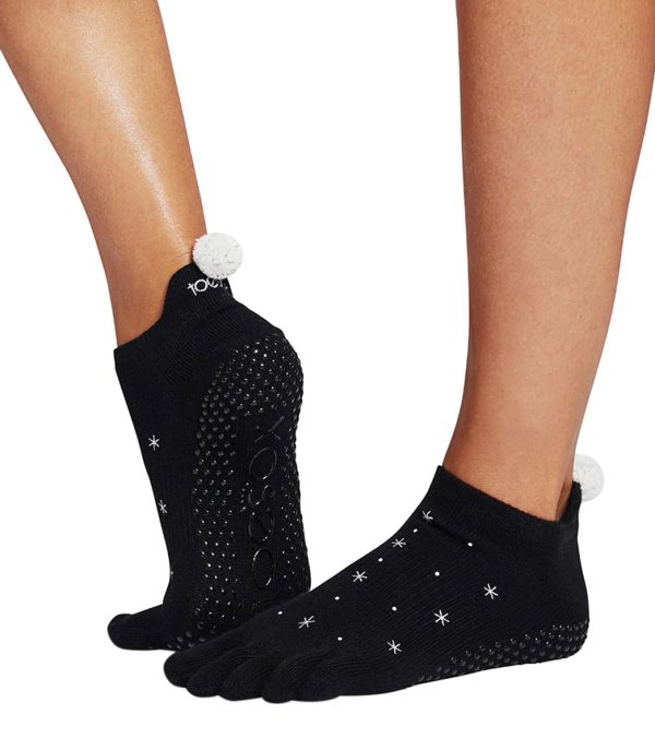 Toesox Grip Full Toe Low Rise Socks on Sale