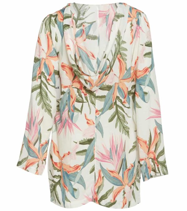 Hurley Hana Lace Up Cover Up Tunic on Sale - Image 2