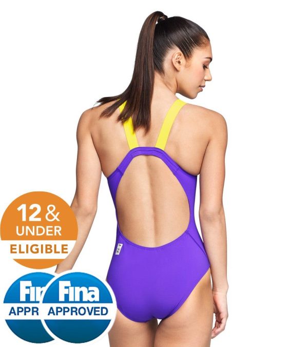 Speedo Women s LZR Racer Pro Recordbreaker Open Back with Comfort Strap Tech Suit Swimsuit Online Sale - Image 2