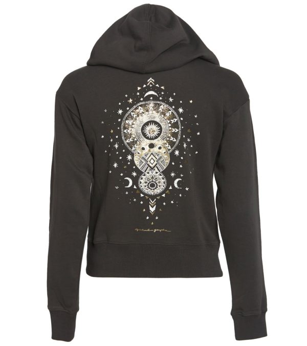 Spiritual Gangster Lunar Talullah Zip Hoodie Fashion - Image 2