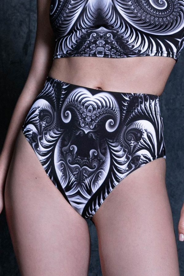 Black Trip Rave 2 Piece Set Fashion - Image 3