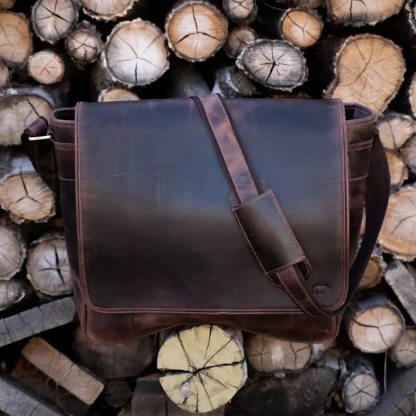 Rugged Messenger Bag For Sale - Image 5