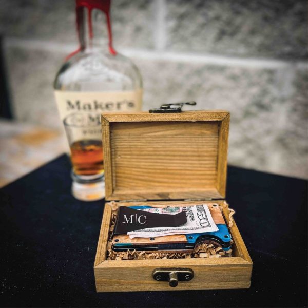 Stylin Wood & Resin Wallet Hot on Sale - Image 4
